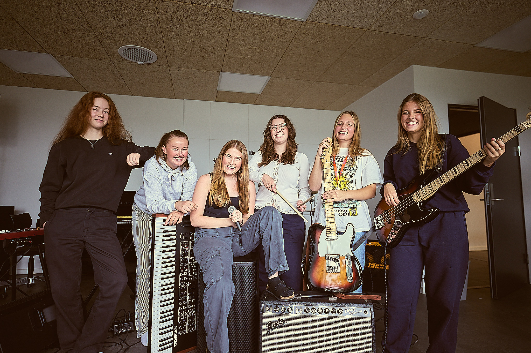 Musik som linjefag. Musikefterskole. Efterskole med masser af musik.